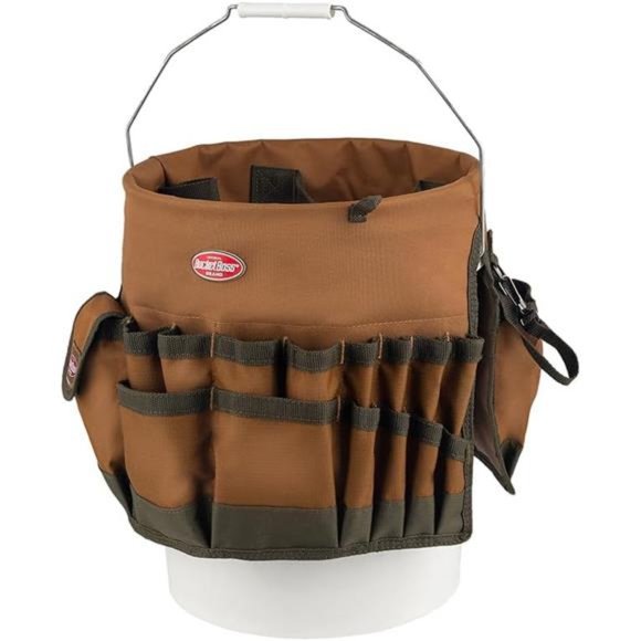 Bucket Boss The Bucketeer Bucket Tool Organizer in Brown - Picture 5 of 6